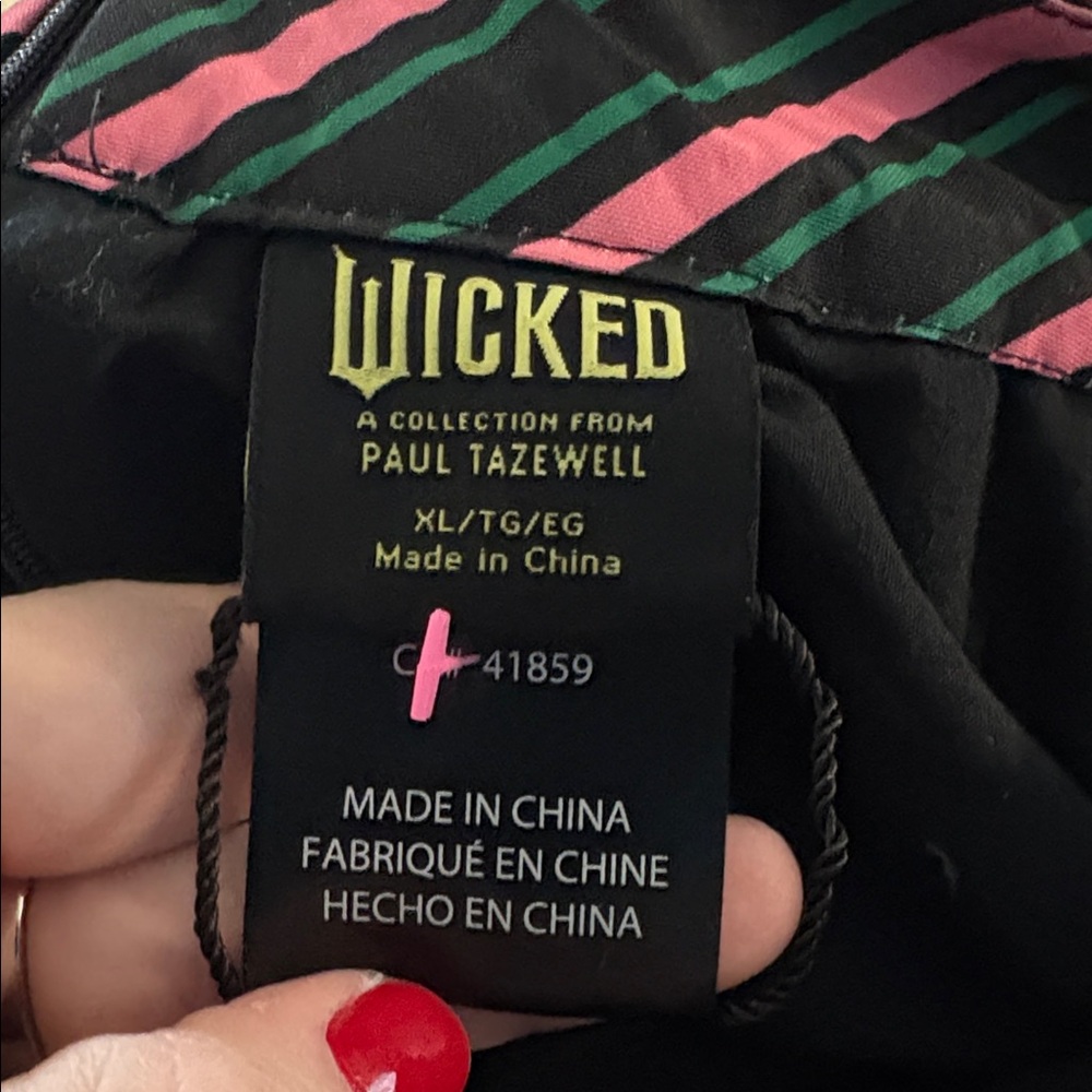 NWT Wicked x Target Paul Tazewell Striped Bubble Mini Skirt, XL - Picture 7 of 9